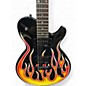 Used Dean Evo Dragster Flame Solid Body Electric Guitar thumbnail