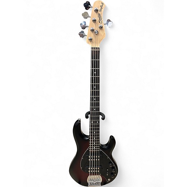 Used Sterling by Music Man STINGRAY 5 2 Tone Sunburst Electric Bass Guitar