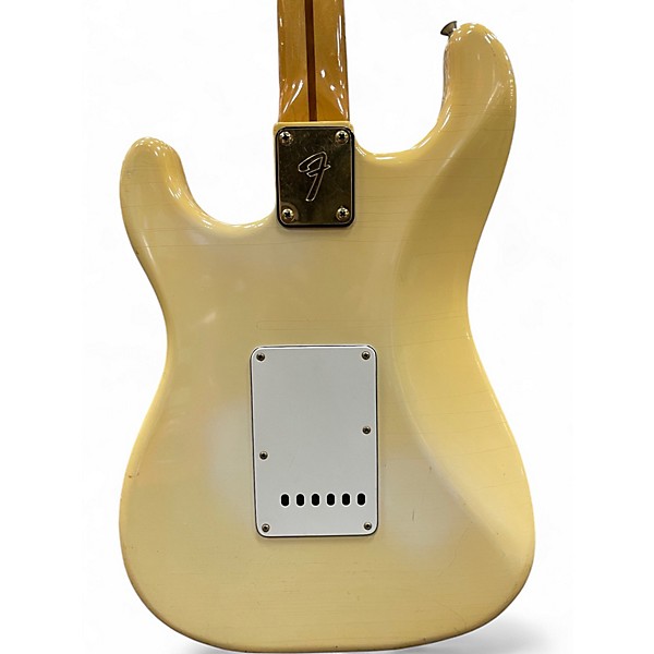Vintage 1981 Fender Strat Olympic White Solid Body Electric Guitar