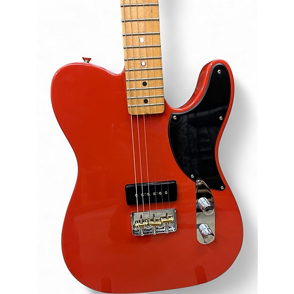 Used Fender NOVENTA TELECASTER Fiesta Red Solid Body Electric Guitar