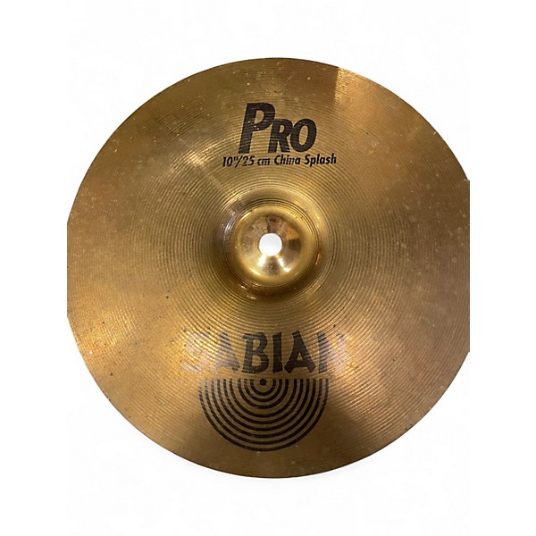Used SABIAN 10in Pro China Splash Cymbal