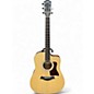 Used Taylor 210CE Natural Acoustic Electric Guitar thumbnail