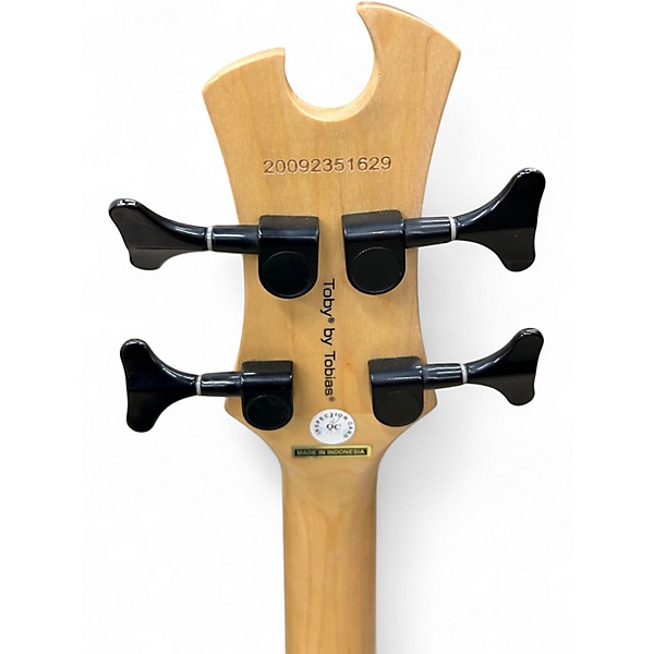 Used Tobias Toby Deluxe IV Natural Electric Bass Guitar