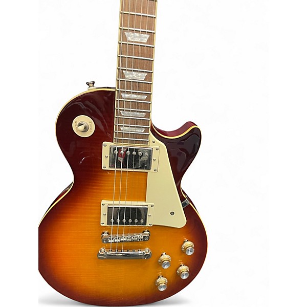 Used Epiphone Les Paul Classic 3 Tone Sunburst Solid Body Electric Guitar