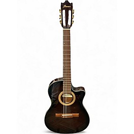Used Ibanez GA35TCE-DVS DARK VIOLIN SUNBURST Classical Acoustic Electric Guitar