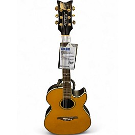Used Schecter Guitar Research ACS DIAMOND SERIES ACOUSTIC QUILTED NORTHERN GOLD Acoustic Electric Guitar