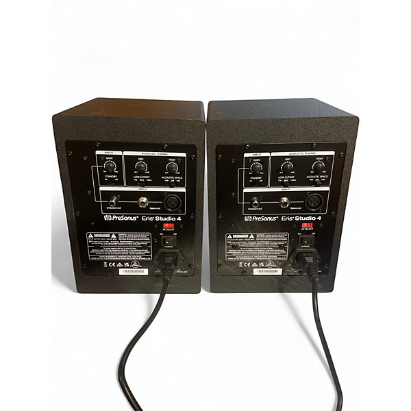 Used PreSonus Eris Studio 4 Pair Powered Monitor