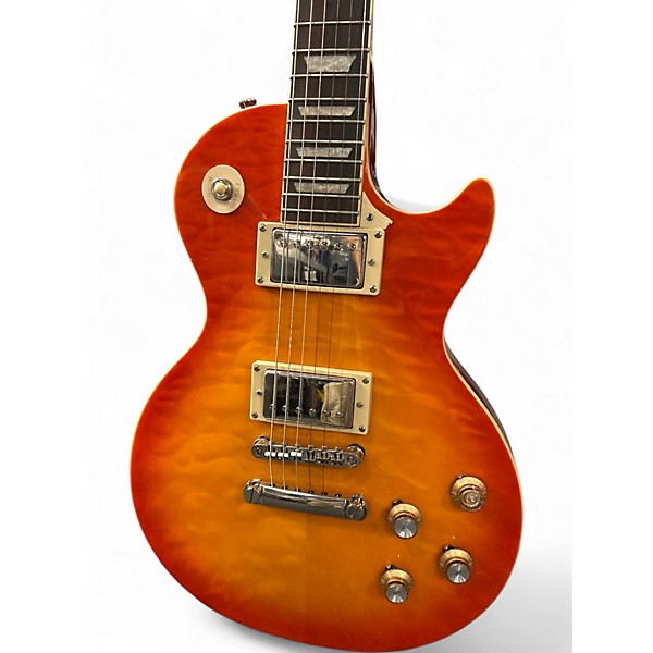 Used Epiphone Les Paul Standard 2 Tone Sunburst Solid Body Electric Guitar