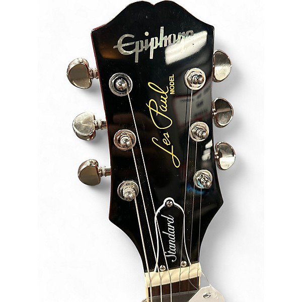 Used Epiphone Les Paul Standard 2 Tone Sunburst Solid Body Electric Guitar
