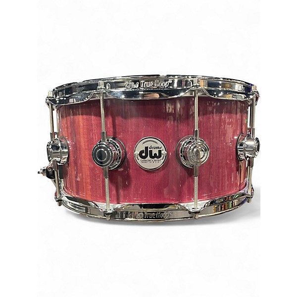 Used DW 6.5X14 Collector's Series Purple Heart Snare Purple Heart Drum