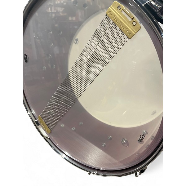 Used DW 6.5X14 Collector's Series Purple Heart Snare Purple Heart Drum