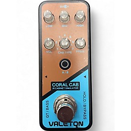 Used Valeton coral cab Pedal