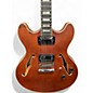 Used D'Angelico Premier Series DC Brown Hollow Body Electric Guitar