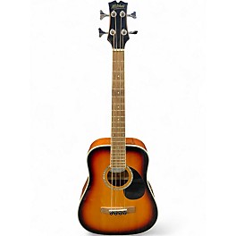 Used Mitchell EZBSB 2 Color Sunburst Acoustic Bass Guitar