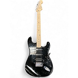 Used Squier Stratocaster HSS Black Solid Body Electric Guitar