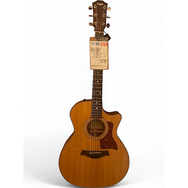 Used Taylor 314CE Natural Acoustic Electric Guitar