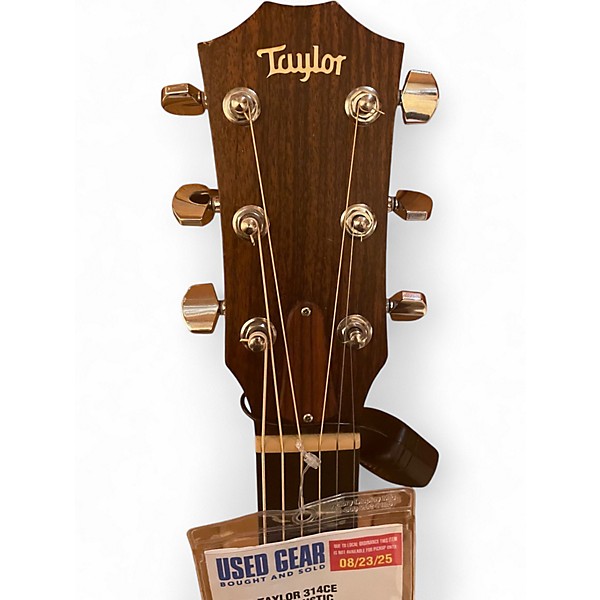 Used Taylor 314CE Natural Acoustic Electric Guitar