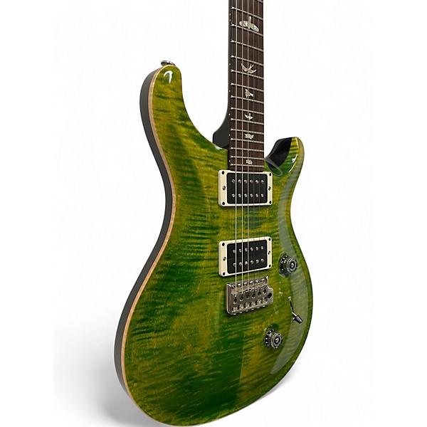 Used PRS Custom 24 Apple Green Solid Body Electric Guitar