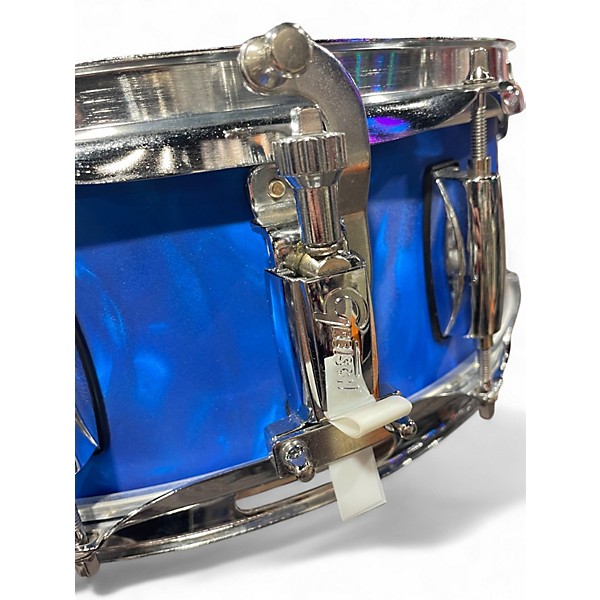 Used Gretsch Drums 5.5X14 Catalina Snare Blue Flame Drum