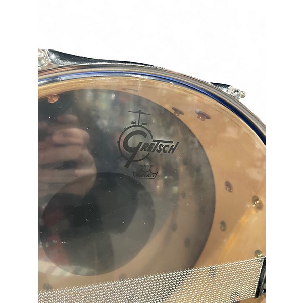 Used Gretsch Drums 5.5X14 Catalina Snare Blue Flame Drum