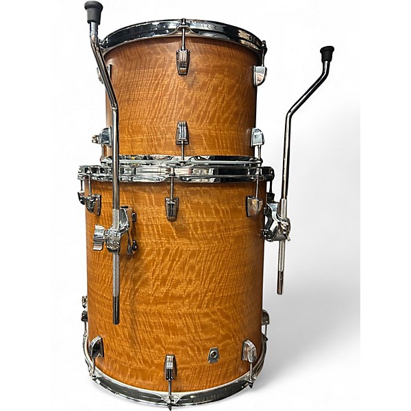 Used Ludwig 3 Piece pro beat nuesonic Natural Drum Kit