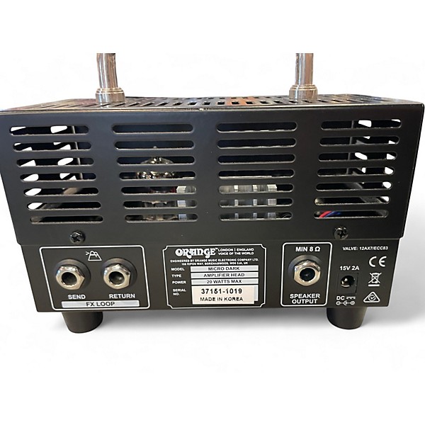 Used Orange Amplifiers Micro Dark 20W Tube Guitar Amp Head