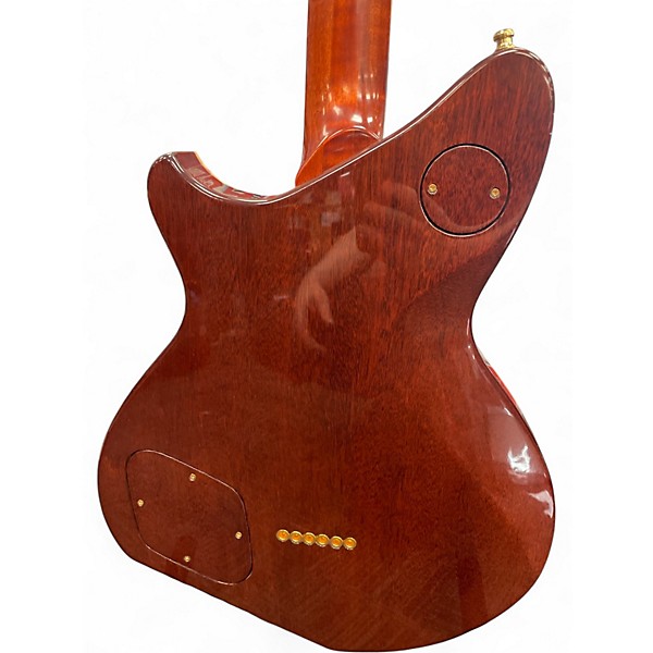 Used Jet EARLWOOD 012 Desert Burst Solid Body Electric Guitar