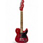 Used Fender JA90 Jim Adkins Thinline Telecaster Crimson Red Trans Hollow Body Electric Guitar thumbnail