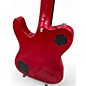 Used Fender JA90 Jim Adkins Thinline Telecaster Crimson Red Trans Hollow Body Electric Guitar