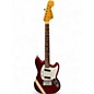 Used Fender MG-73 Red Solid Body Electric Guitar thumbnail