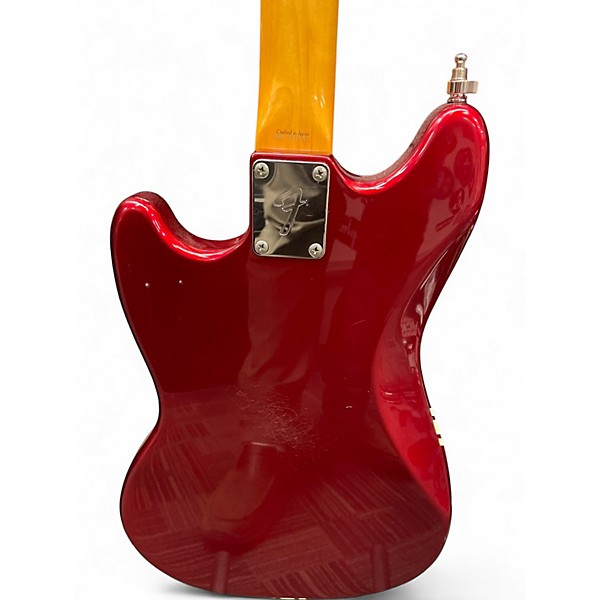 Used Fender MG-73 Red Solid Body Electric Guitar