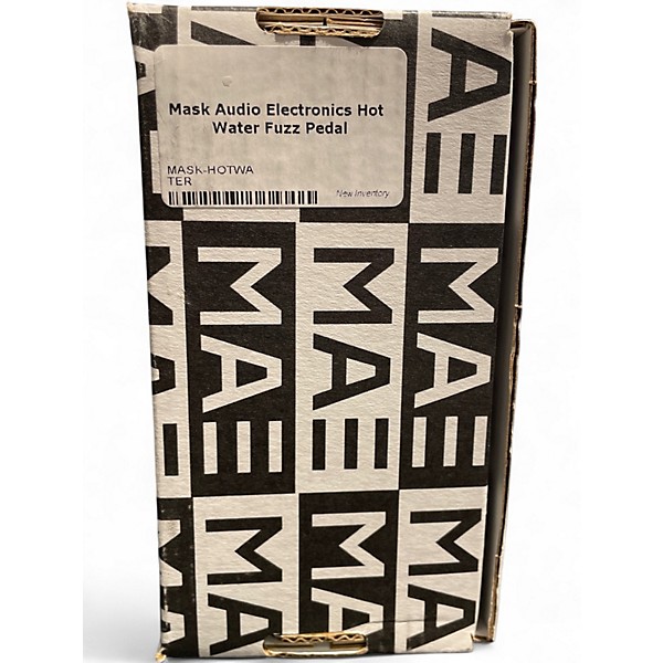 Used Mask Audio Electronics HOT WATER FUZZ PEDAL Effect Pedal