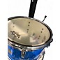 Used 1960s Ludwig 3 Piece DOWNBEAT BLUE SPARKLE Drum Kit