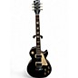 Used 2008 Gibson Les Paul Traditional Black Solid Body Electric Guitar thumbnail