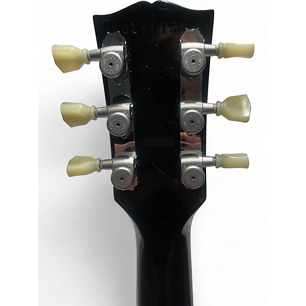 Used 2008 Gibson Les Paul Traditional Black Solid Body Electric Guitar