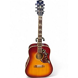 Used Lyle Hummingbird Heritage Cherry Sunburst Acoustic Guitar