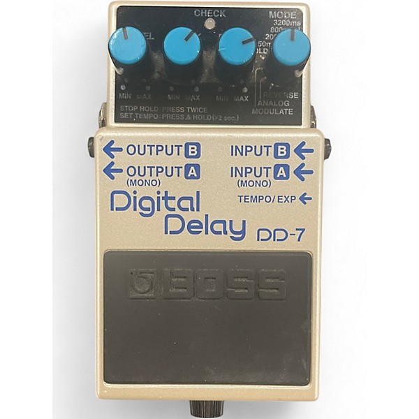Used 2010s BOSS DD7 Digital Delay Effect Pedal