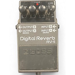 Used 2010s BOSS RV5 Digital Reverb Effect Pedal