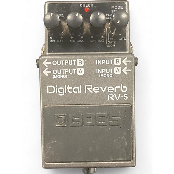 Used 2010s BOSS RV5 Digital Reverb Effect Pedal
