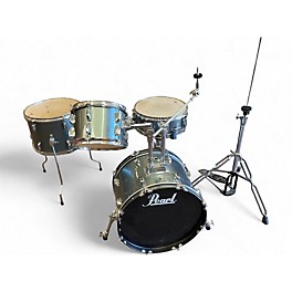 Used Pearl 4 Piece Roadshow Blue Sparkle Drum Kit