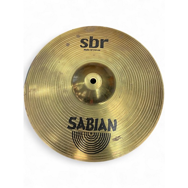 Used SABIAN 13in SBR Hi Hat Pair Cymbal