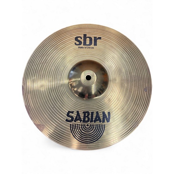 Used SABIAN 13in SBR Hi Hat Pair Cymbal