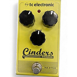 Used TC Electronic Cinders Overdrive Effect Pedal
