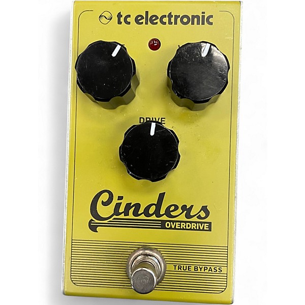Used TC Electronic Cinders Overdrive Effect Pedal