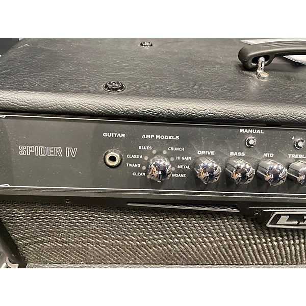 Used Line 6 Spider IV HD150 Solid State Guitar Amp Head