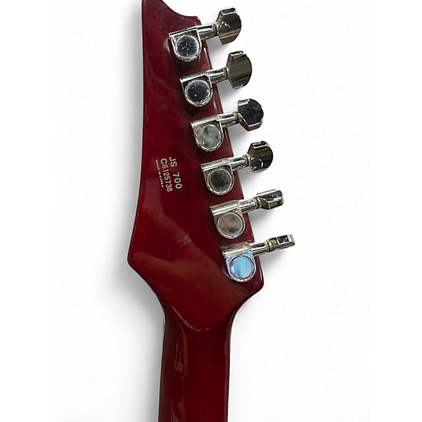 Used Ibanez JS700 JOE SATRIANI SIGNATURE RED Solid Body Electric Guitar
