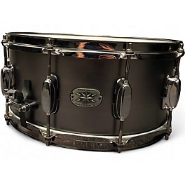 Used TAMA 7X14 Metalworks Snare Gunmetal Gray Drum