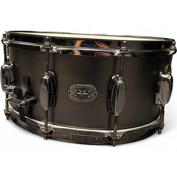 Used TAMA 7X14 Metalworks Snare Gunmetal Gray Drum
