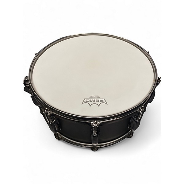 Used TAMA 7X14 Metalworks Snare Gunmetal Gray Drum