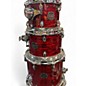 Used Mapex 5 Piece Saturn V Red Strata Drum Kit